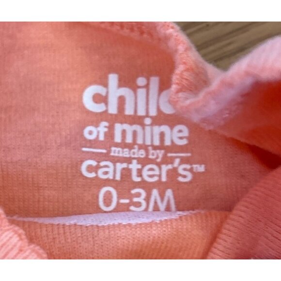 Baby Girls Long & Short Sleeve Bodysuit Set Rococo Child of Mine Carters NB-3M - Picture 7 of 10